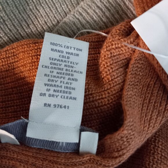 Purejill J Jill One Size Poncho Ombré Knit Cape Soft Gradient Cozy Chic Layering - Picture 10 of 10